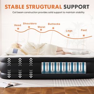 Matelas gonflable de 16 pouces avec pompe intégrée - Product Image 5