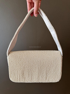 Bolso de lona de lujo para mujer con diseño geométrico de perro, cuentas y cierre de aro, multicolor, talla única, personalizado, para viajes de otoño - Product Image 4