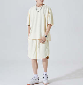 Ensemble Coordonné Homme Style Urbain Oversize Été : Chemise et Short Assortis Respirant Décontracté Deux Pièces - Product Image 5