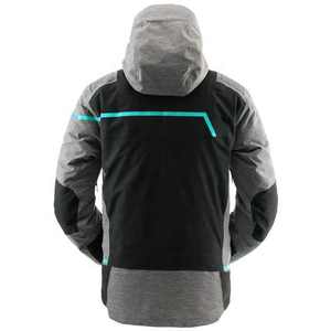 Vestes de ski d'hiver pour hommes les plus vendues, à capuche, avec fermeture éclair, imperméables 10 000 mm, 100 % polyester, épaisseur standard, chaudes, coupe-vent, pour la neige - Product Image 6