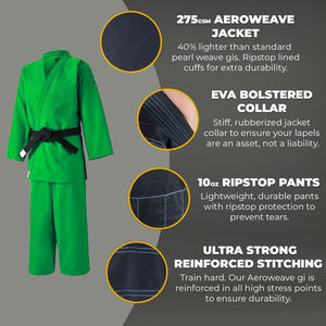 ชุดยูโดและบราซิลเลียนยิวยิตสูสำหรับผู้ชายแบบคลาสสิก ผ้าคุณภาพสูง เหมาะสำหรับการฝึกซ้อมและการฝึกซ้อมประจำวัน ขายส่ง ระบายอากาศได้ดี รับผลิตแบบ OEM - Product Image 3