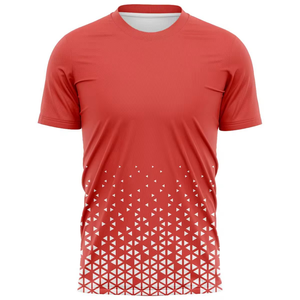 Wholesale 100% <b>Polyester</b> Sublimation <b>Tshirt</b> Quick Fit Sport Running T Shirts Printed Full Sublimated T-shirt for Men - Product Image 5