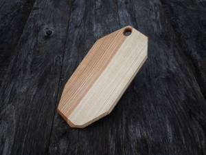 Tabla de cortar de madera, tabla de servir, tabla de cortar hecha a mano, tabla para servir queso, frutas y bocadillos, arte culinario, cocina rústica de madera - Product Image 5