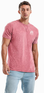 Camiseta de Manga Corta Casual para Hombre, Marca AMY, 100% Algodón, Corte Regular, Lisa, con Logotipo Personalizado al por Mayor - Product Image 3