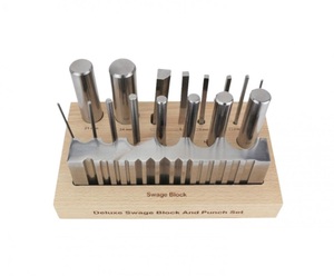 High Quality SUNTOOLS/STIPL Model 294M(II) Cupola <b>Punch</b> Wooden Jewelry Making Tool Dies Deluxe Forming Kit <b>Set</b> 17 Pcs Punjab - Product Image 2