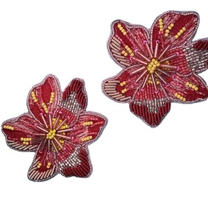 Pendientes de cuentas coloridos con diseño floral, pendientes elegantes para mujer, joyería festiva para fiestas al mejor precio, pendientes de cuentas - Product Image 1