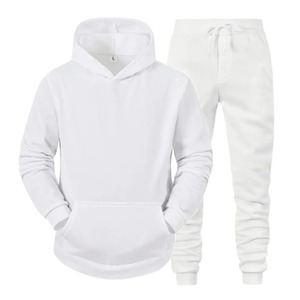 Conjunto Deportivo Unisex de Algodón 100% para Hombre, Sudadera con Capucha, Logotipo Personalizado, Chándal de Alta Calidad y Peso Pesado - Product Image 1