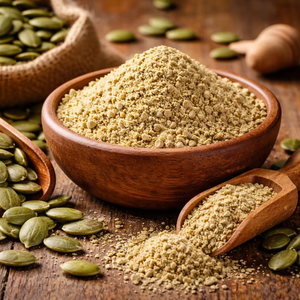 WARRLY Natural Pumpkin Seed Powder Herbal Extract Food Grade Bulk Manufacturer <b>Drum</b> & Bottle Packaging - Product Image 1