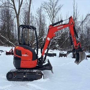 รถขุดขนาดเล็ก Kubota U35-4 ที่เชื่อถือได้ พร้อมความเร็วในการเคลื่อนที่ต่ำ 3 กม./ชม. และความเร็วในการเคลื่อนที่สูง 4.6 กม./ชม. สำหรับงานดินรบกวน - Product Image 4