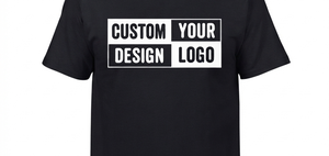 Camiseta Negra Personalizada para Hombre, Manga Corta, Cuello Redondo, Corte Regular, Logotipo Impreso en la Espalda, Estilo Casual, Algodón Jersey - Product Image 5