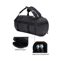 Sacs de sport unisexes pour adultes fabriqués au Pakistan, couleur unie, double fermeture éclair, prix bas, sac à dos de voyage sportif, léger et luxueux
