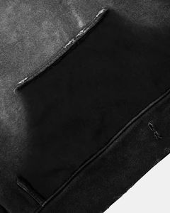 Sweat-shirts à capuche personnalisés pour hommes, 100% coton, coupe classique, style vintage, avec poche plaquée, couleur unie, polaire d'hiver - Product Image 3