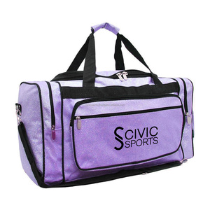 Glitter Corduroy Lightweight Durable <b>Large</b> Capacity Unisex Casual School Travel <b>Rucksack</b> Schoolbag Plush Duffle Bag Arcuate - Product Image 3