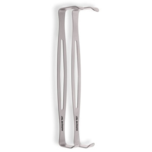 Visibilité améliorée, rétracteurs chirurgicaux en titane de 8,25 pouces, acier inoxydable, précision, ensemble de rétracteurs de 21 cm, conception à double extrémité - Product Image 5