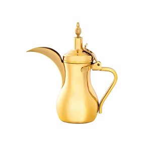 Jarra Tradicional de Metal para Servir Café Dallah con Tapa Decorativa - Product Image 6