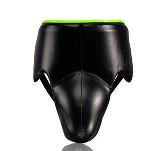 Precio al por mayor RTS, logotipo personalizado con conjunto de boxeo de cuero genuino, guantes de entrenamiento y sparring, protector de cabeza, protector de ingle AS-BG-4712 - Product Image 3