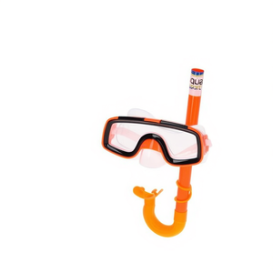 Set maschera da snorkeling Aqua Sport per bambini dai 3 anni in su con cinturino regolabile e lenti antiappannamento - Product Image 2