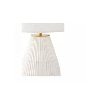 Hot Selling White Bone Inlay <b>Table</b> <b>Lamp</b> Bone Inlay Wooden <b>Base</b> <b>Table</b> <b>Lamp</b> Side <b>Table</b> <b>Lamp</b> Bone Crafts - Product Image 2