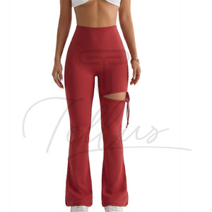 Leggings para mujer con MOQ bajo, leggings de alta calidad para mujer, ropa deportiva, leggings de cintura alta, estilo básico, para todas las temporadas. - Product Image 3