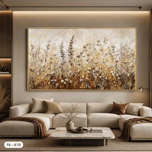 Gallery-Grade Floral Oil <b>Canvas</b> Print HALO Authentic Vietnam Edition HALO Brand Original Handmade <b>Canvas</b> Painting <b>Frame</b> F6-A10 - Product Image 5