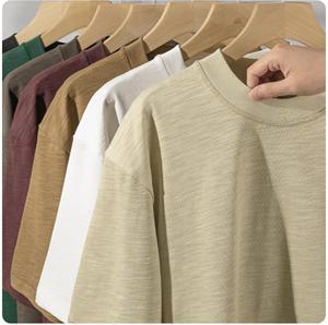 180 Gram 100% Pure Cotton Solid Color Custom Printing Logo Sublimation <b>Work</b> Clothes T-<b>shirt</b> <b>for</b> <b>Men</b> Bulk Stock <b>Men</b> Clothing - Product Image 4