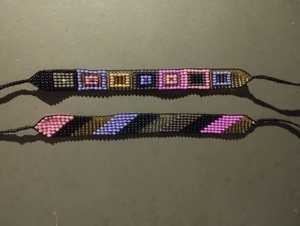 Chaîne de lunettes Disney perlée avec motif de pierres rectangulaires pour la décoration des lunettes - Product Image 3