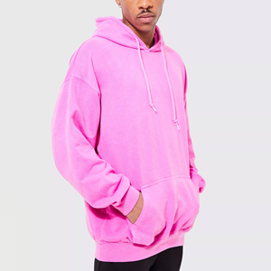 Sudaderas con Capucha Extra Grandes de Color Rosa Vintage Personalizadas Premium, Ropa Urbana Retro para Niños, Personalizadas a Demanda - Product Image 1