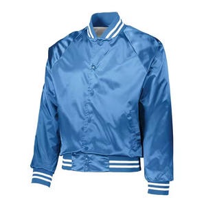 Vestes universitaires en toile pour hommes, finition de qualité supérieure, vente en gros, logo personnalisé, style Letterman, imperméables, écologiques - Product Image 6