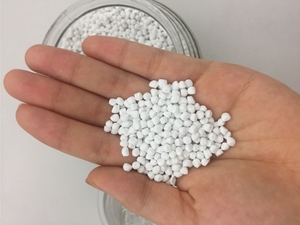 High Quality White CaCO3 Filler Masterbatch Plastic <b>Granules</b> for PE PP Film Injection Extrusion - Product Image 2