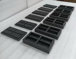 Crucible en graphite de haute pureté RA 50g <span class=keywords><strong>100g</strong></span> pour la fusion de l'or, de l'<span class=keywords><strong>argent</strong></span>, de l'aluminium, la coulée de métaux précieux, la formage de bijoux et les lingots - Product Image 5