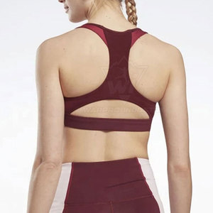 Soutien-gorge de sport léger et respirant pour le fitness, la gym, le yoga, la course à pied, l'entraînement et l'usage quotidien – Soutien-gorge de sport à ajustement élastique - Product Image 6