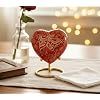 Handmade Ceramic Heart Pet Urn Durable Memorial <b>Casket</b> <b>for</b> Pets - Product Image 4