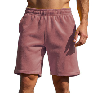 Pantalones Cortos Deportivos para Hombre al por Mayor con Logotipo Personalizado, Transpirables, de Algodón y Felpa, para Gimnasio, Verano, Casuales - Product Image 6