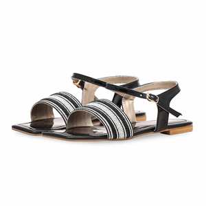 FN5977รองเท้าแตะแฟนซีสีดำ - Product Image 3