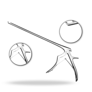 Rongeurs Kerrison antérieurs 10 pouces 250 mm, instrument chirurgical neurochirurgical pour l'extraction osseuse et la décompression vertébrale - Product Image 1