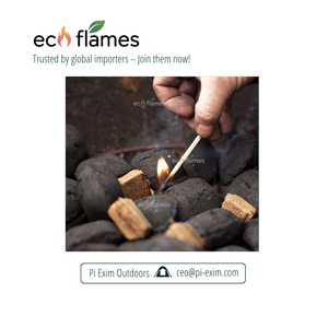 Briquet brun naturel pour extérieur BBQ Barbecue Feux de camp Allume-feu Cubes et sciure de bois Allume-feu à la paraffine Fabricant - Product Image 5