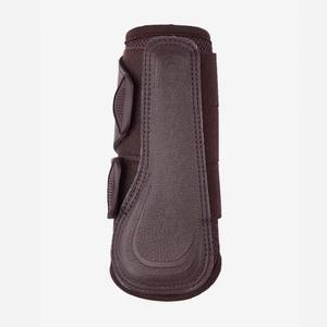 รองเท้าบูทขี่ม้าหนังแท้แบบขายส่ง สำหรับป้องกันขา ดีไซน์กายวิภาคด้านหน้า ปรับแต่งได้ สำหรับดูแลม้าในคอกและขัดขน - Product Image 1