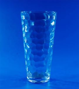 Verre Highball en plastique transparent martelé sans BPA verres de qualité supérieure - Product Image 3
