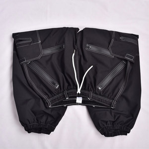 Graffiti Print Snow Trousers Gradient Fade Oversized Ski <b>Overalls</b> Waterproof Windproof Plus Size - Product Image 1