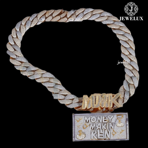 Pendentif de luxe exclusif entièrement serti de diamants, style hip-hop, pièce maîtresse de la bijouterie, provenant d'un fournisseur indien - Product Image 3