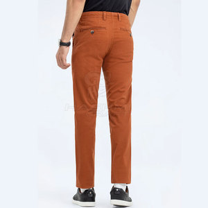 Pantalons chino pour hommes, mode décontractée haut de gamme pour un look élégant, coupe ajustée, tissu de qualité supérieure, confortable, durable, pour un usage quotidien - Product Image 4