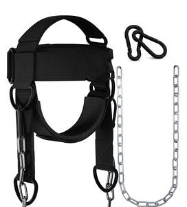 Arnés profesional de acero para cabeza y cuello, ideal para culturismo y entrenamientos de gimnasio, con marca personalizada de fábrica, suministro al por mayor. - Product Image 2
