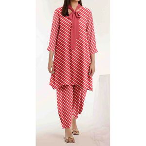 Traje de Cambray Estampado Digital de 2 Piezas para Mujer - Product Image 1