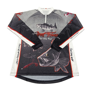 Fabricant de vêtements de sport pour pêcheurs, maillots d'équipe personnalisés OEM ODM, haute performance, évacuation de l'humidité, légers - Product Image 1