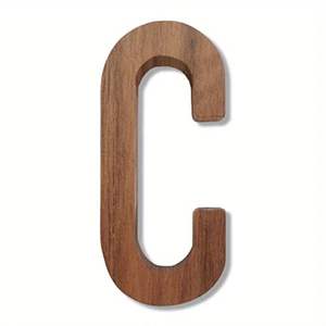 Letras del Alfabeto de Madera Duraderas y Elegantes, Diseño Moderno de Granja, para Niños, Decoración de Pared para Oficina, Manualidades Personalizadas - Product Image 2