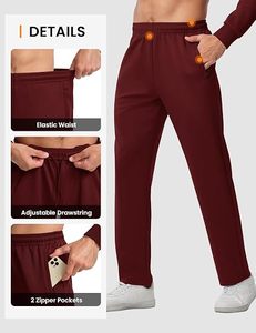 Conjunto de Sudadera con Capucha y Pantalones de Felpa Gruesa Personalizado con Logotipo al por Mayor, 2 Piezas, para Hombre, Chándal Liso - Product Image 3