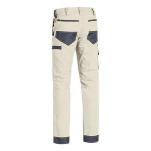 Pantalones de Seguridad Invernales de Algodón y Forro Polar, Pantalones de Trabajo de Alta Visibilidad, 100% Poliéster, ANSI Clase 1, EN ISO 20471 Clase 2, con Luz LED Intermitente - Product Image 2