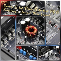 Amplificateur 2 canaux haute performance 60W FR4 classe AB résistant au feu pour voiture