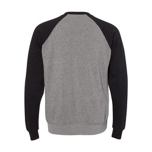 High Quality Custom Men's Regular Fit Casual Sweatshirts Breathable 220 Grams Solid Premium Quality Pullover Sweatshirt - Product Image 5
