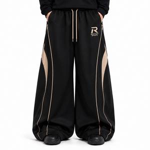 <b>Men's</b> Casual Cargo <b>Harem</b> <b>Pants</b> Mid Drawstring Elastic Medium Wash Breathable Quick Dry Lightweight Polyester/Cotton High Quality - Product Image 1